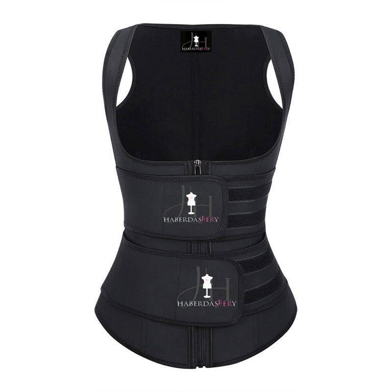 Her Double Belt Waist Trainer w/Shoulder